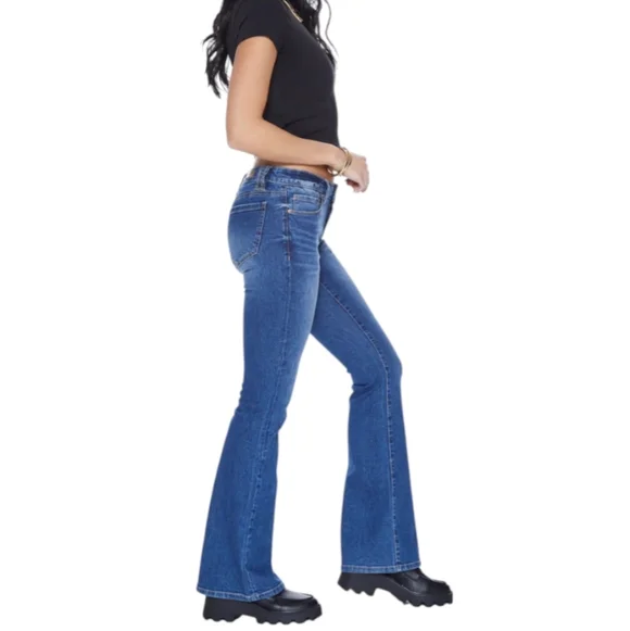 Blue Revival Recycled Y2K Boot Cut Monaco Jeans Size 28 NWT
